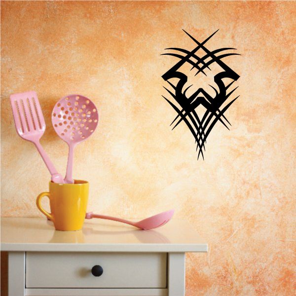 Tribal Pinstripe Wall Decal - Vinyl Decal - Car Decal - 622