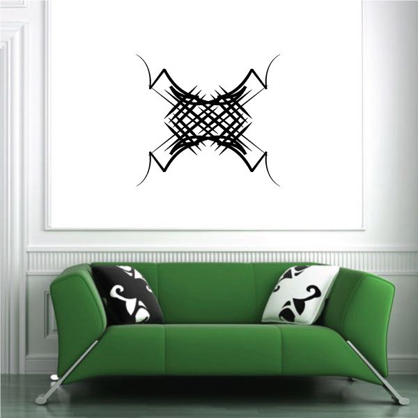 Tribal Pinstripe Wall Decal - Vinyl Decal - Car Decal - 630