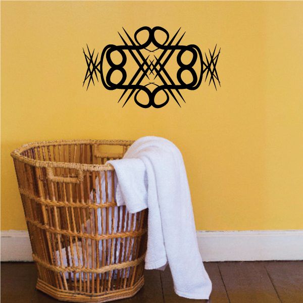 Tribal Pinstripe Wall Decal - Vinyl Decal - Car Decal - 632
