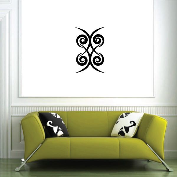 Tribal Pinstripe Wall Decal - Vinyl Decal - Car Decal - 633