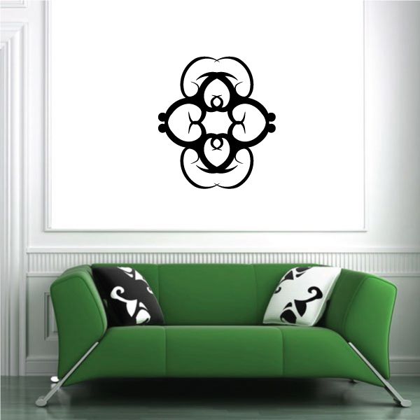 Tribal Pinstripe Wall Decal - Vinyl Decal - Car Decal - 634
