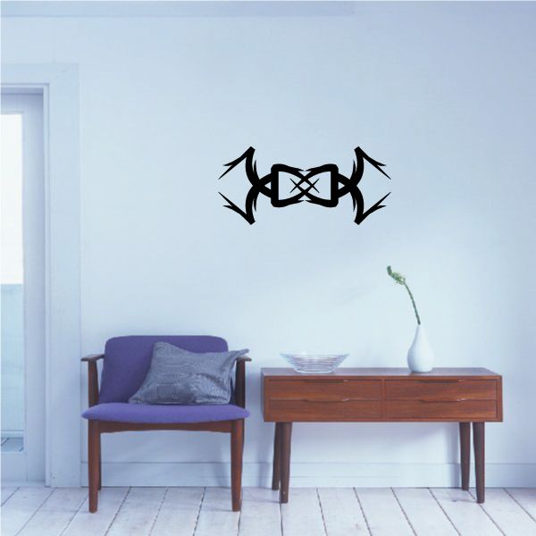 Tribal Pinstripe Wall Decal - Vinyl Decal - Car Decal - 636