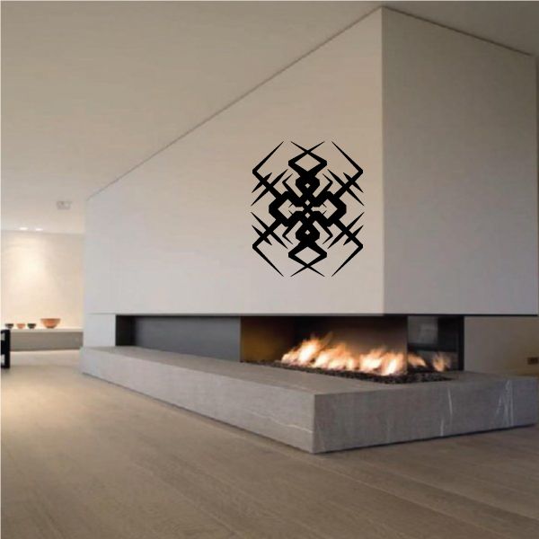 Tribal Pinstripe Wall Decal - Vinyl Decal - Car Decal - 640