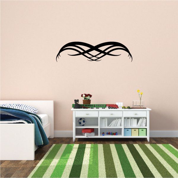 Tribal Pinstripe Wall Decal - Vinyl Decal - Car Decal - 646