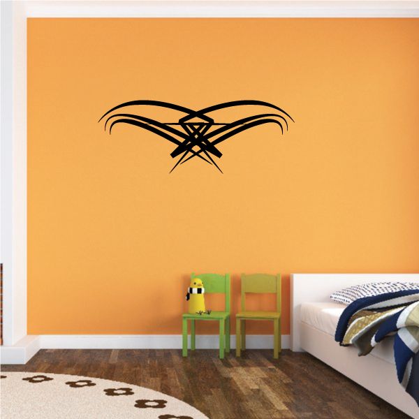 Tribal Pinstripe Wall Decal - Vinyl Decal - Car Decal - 649