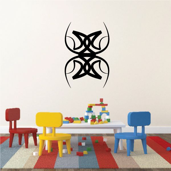 Tribal Pinstripe Wall Decal - Vinyl Decal - Car Decal - 652