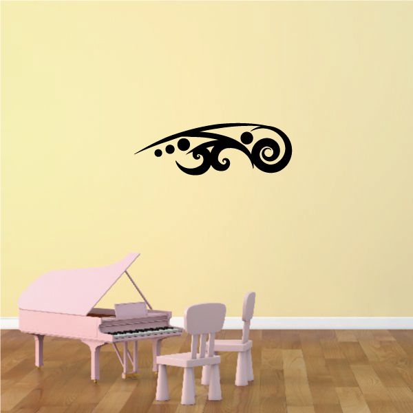Tribal Pinstripe Wall Decal - Vinyl Decal - Car Decal - 665