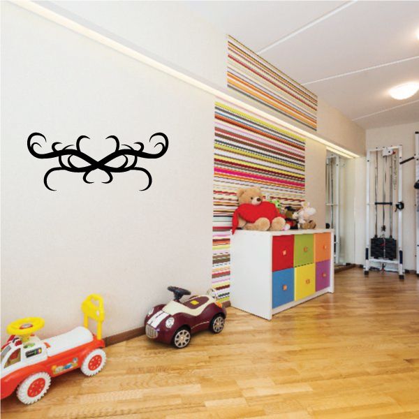 Tribal Pinstripe Wall Decal - Vinyl Decal - Car Decal - 669