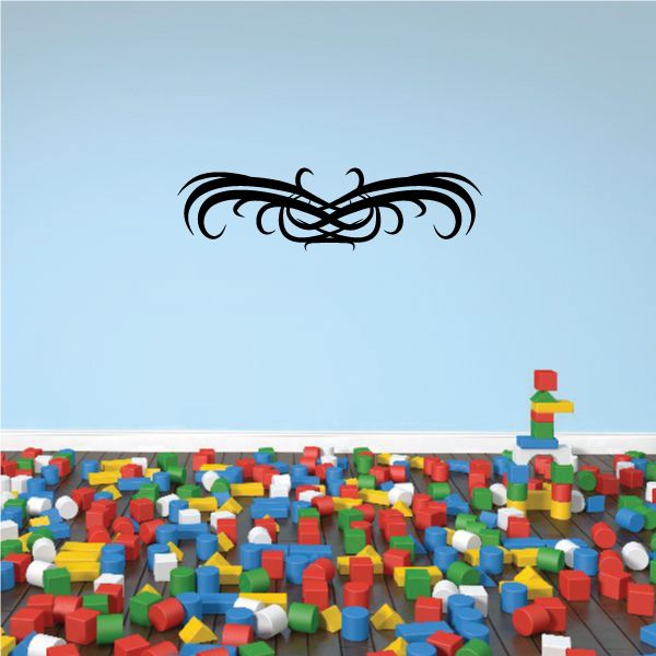 Tribal Pinstripe Wall Decal - Vinyl Decal - Car Decal - 670