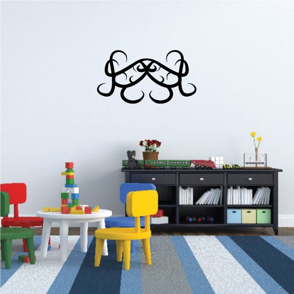 Tribal Pinstripe Wall Decal - Vinyl Decal - Car Decal - 674