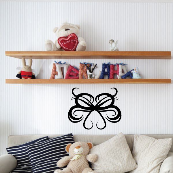 Tribal Pinstripe Wall Decal - Vinyl Decal - Car Decal - 678