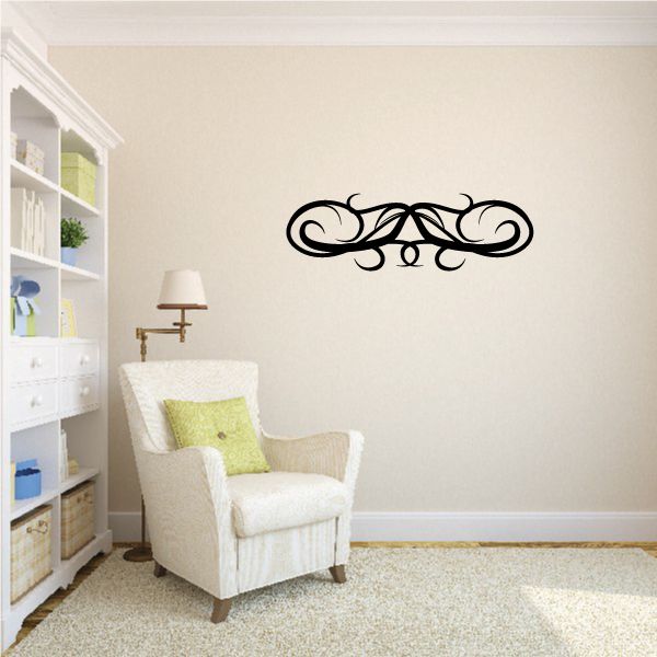 Tribal Pinstripe Wall Decal - Vinyl Decal - Car Decal - 681