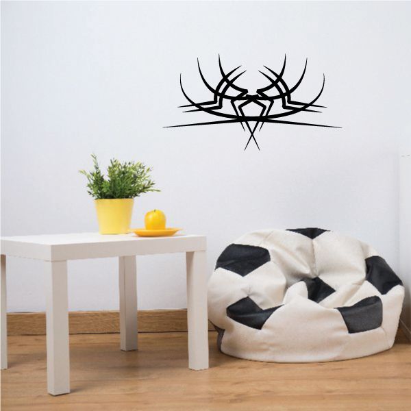 Tribal Pinstripe Wall Decal - Vinyl Decal - Car Decal - 687