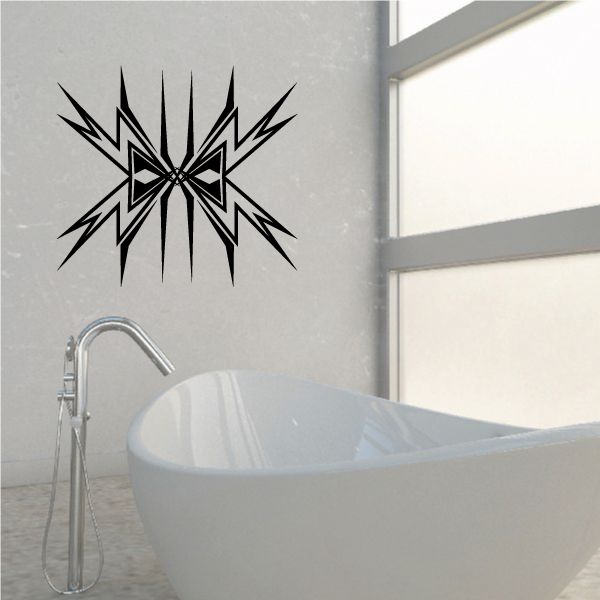 Tribal Pinstripe Wall Decal - Vinyl Decal - Car Decal - 692