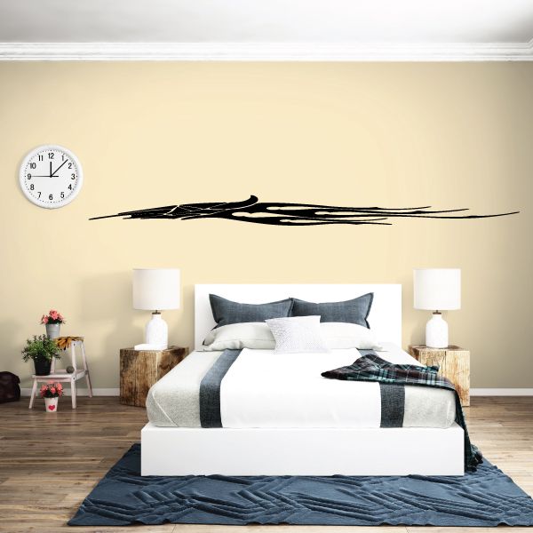 Tribal Vehicle Pinstripe Vinyl Decal - Car Decal - Wall Decal - MC006