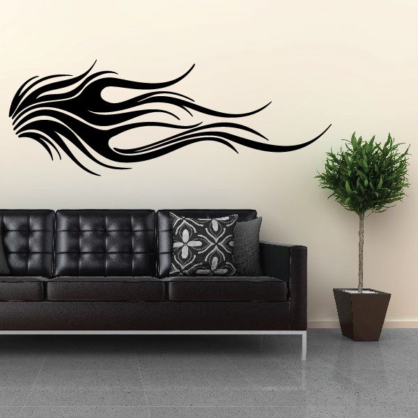 Tribal Vehicle Pinstripe Vinyl Decal - Car Decal - Wall Decal - MC079