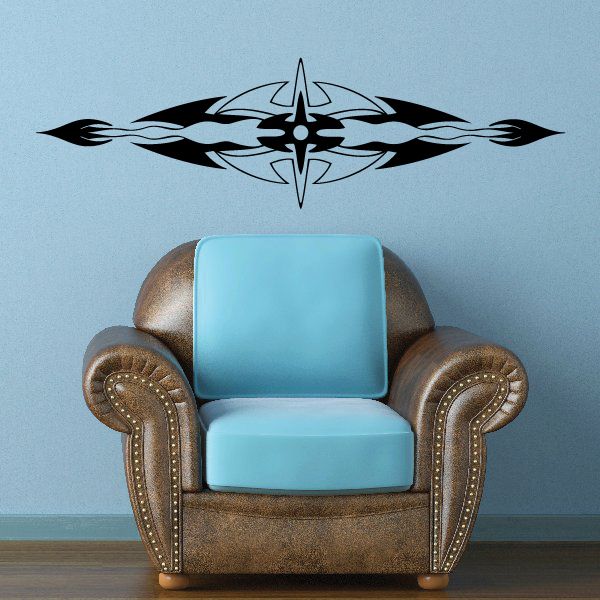 Tribal Vehicle Pinstripe Wall Decal - Vinyl Decal - Car Decal - MC113