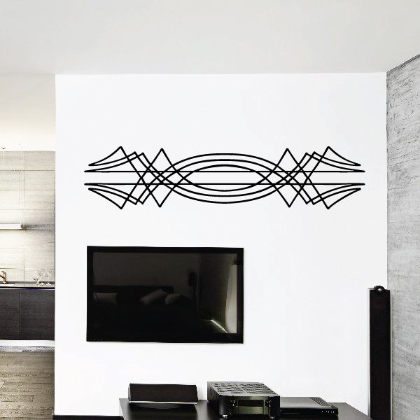 Tribal Vehicle Pinstripe Wall Decal - Vinyl Decal - Car Decal - MC157