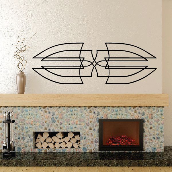 Tribal Vehicle Pinstripe Wall Decal - Vinyl Decal - Car Decal - MC158