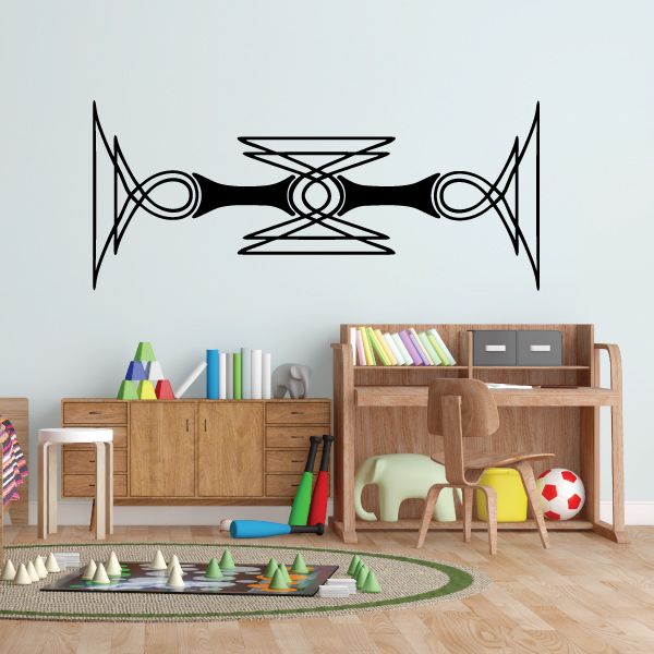 Tribal Vehicle Pinstripe Wall Decal - Vinyl Decal - Car Decal - MC166