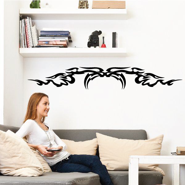 Tribal Vehicle Pinstripe Wall Decal - Vinyl Decal - Car Decal - MC194