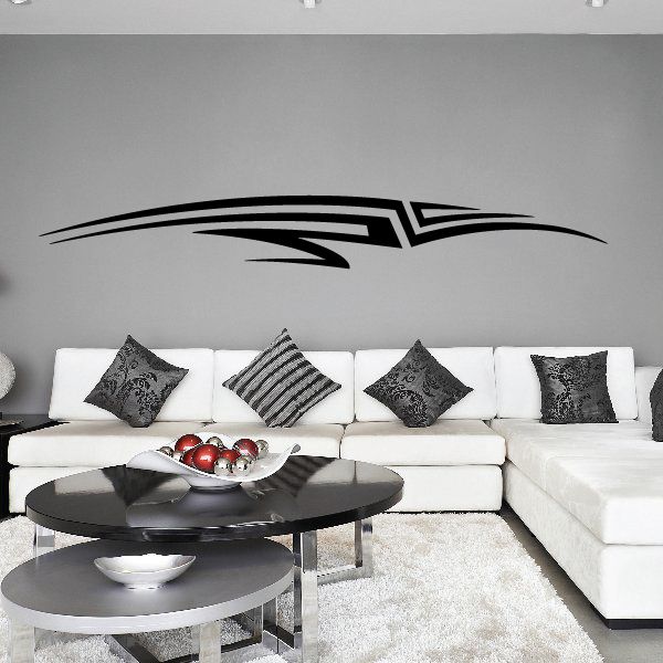 Tribal Vehicle Pinstripe Wall Decal - Vinyl Decal - Car Decal - MC201