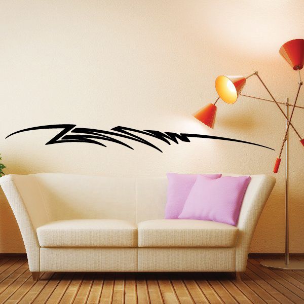Tribal Vehicle Pinstripe Wall Decal - Vinyl Decal - Car Decal - MC224