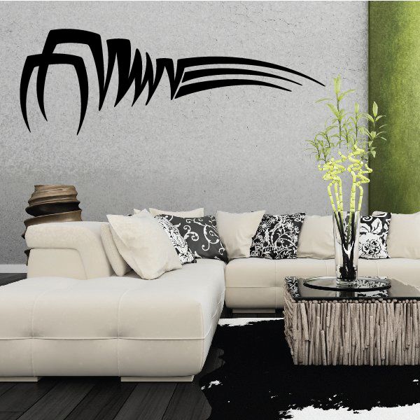Tribal Vehicle Pinstripe Wall Decal - Vinyl Decal - Car Decal - MC231