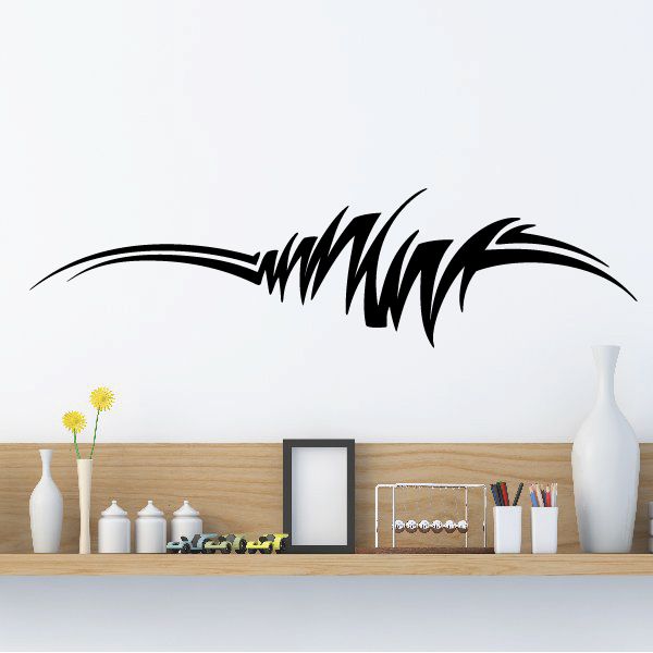 Tribal Vehicle Pinstripe Wall Decal - Vinyl Decal - Car Decal - MC237