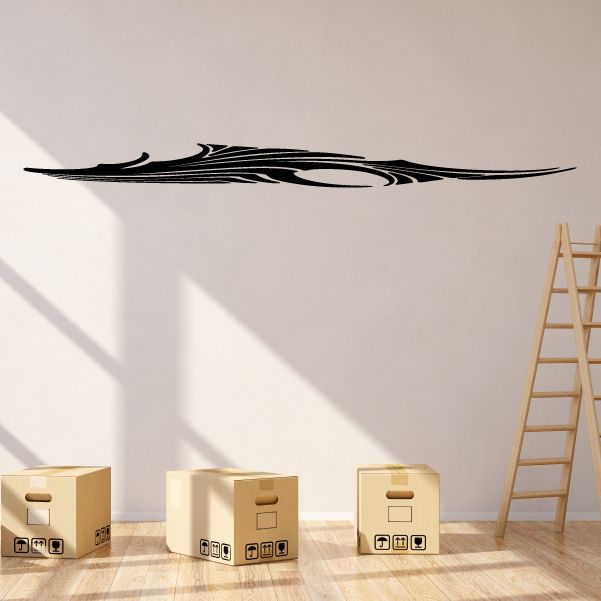 Tribal Vehicle Pinstripe Wall Decal - Vinyl Decal - Car Decal - MC264