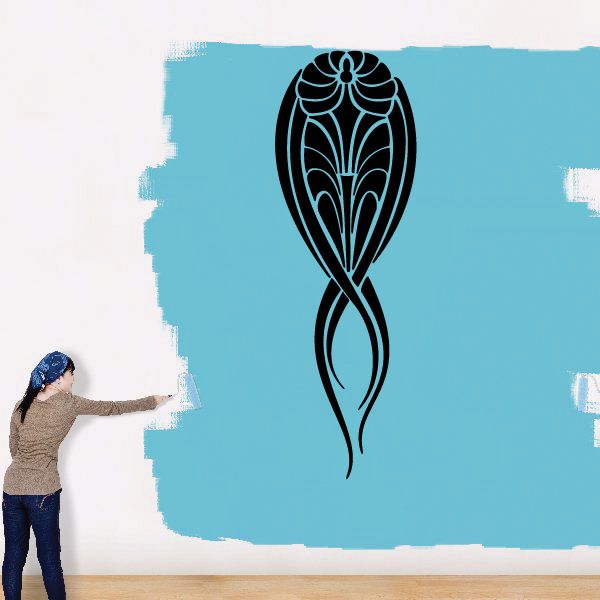 Tribal Vehicle Pinstripe Wall Decal - Vinyl Decal - Car Decal - MC88