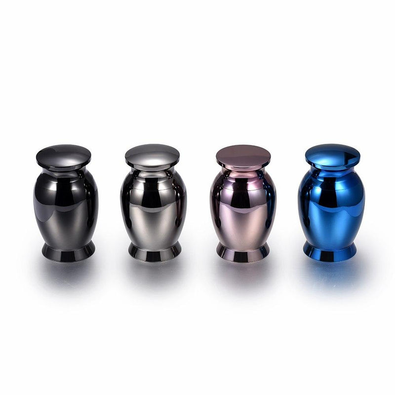 Highly Polished Metal Cremation Urn