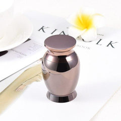Highly Polished Metal Cremation Urn
