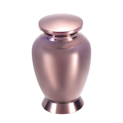 Rose Gold Small Cremation Urn
