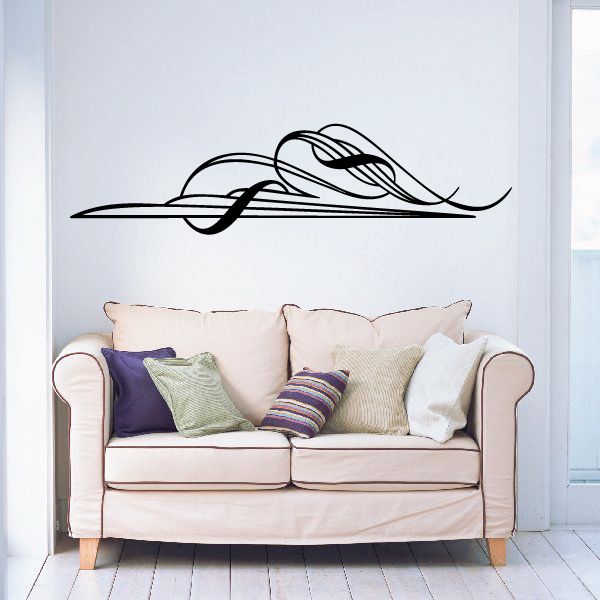Vehicle Pinstripe Vinyl Decal - Car Decal - Wall Decal - MC03