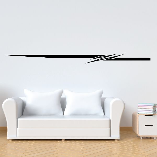 Vehicle Pinstripe Vinyl Decal - Car Decal - Wall Decal - MC08