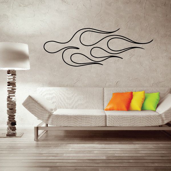 Vehicle Pinstripe Vinyl Decal - Car Decal - Wall Decal - MC1002