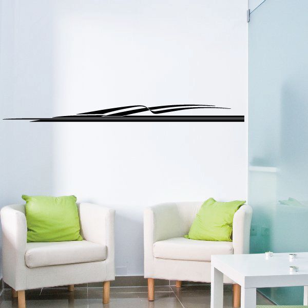 Vehicle Pinstripe Vinyl Decal - Car Decal - Wall Decal - MC1042