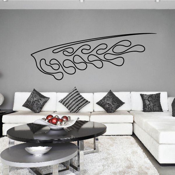 Vehicle Pinstripe Vinyl Decal - Car Decal - Wall Decal - MC1066