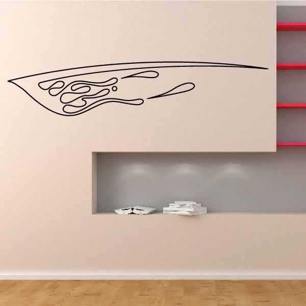 Vehicle Pinstripe Vinyl Decal - Car Decal - Wall Decal - MC1072