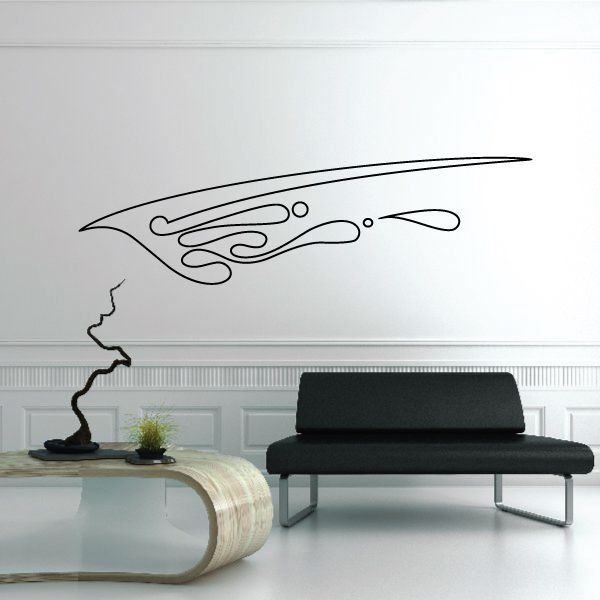 Vehicle Pinstripe Vinyl Decal - Car Decal - Wall Decal - MC1074