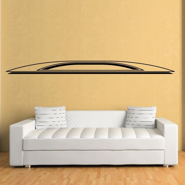 Vehicle Pinstripe Vinyl Decal - Car Decal - Wall Decal - MC174
