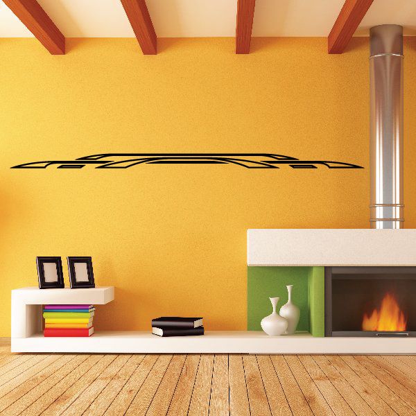 Vehicle Pinstripe Vinyl Decal - Car Decal - Wall Decal - MC214