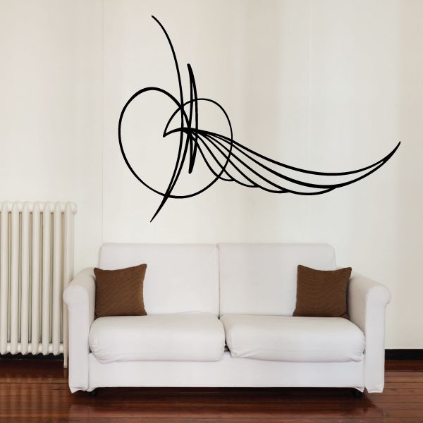 Vehicle Pinstripe Vinyl Decal - Car Decal - Wall Decal - MC249