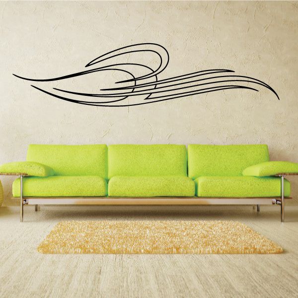 Vehicle Pinstripe Vinyl Decal - Car Decal - Wall Decal - MC279