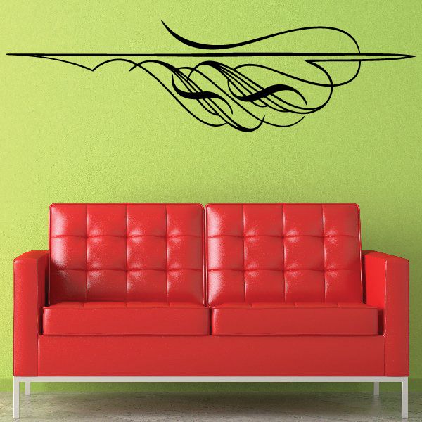 Vehicle Pinstripe Vinyl Decal - Car Decal - Wall Decal - MC29