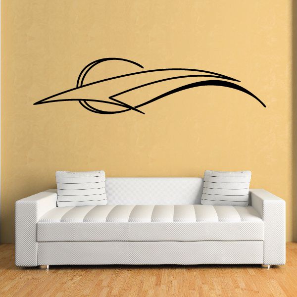 Vehicle Pinstripe Vinyl Decal - Car Decal - Wall Decal - MC293