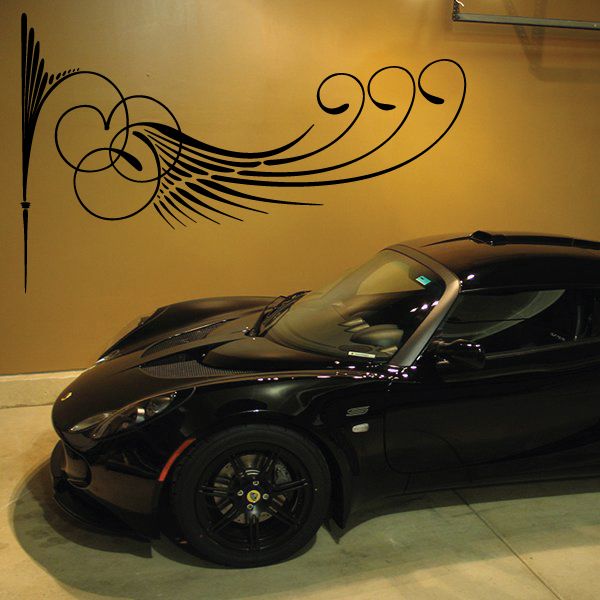 Vehicle Pinstripe Vinyl Decal - Car Decal - Wall Decal - MC312