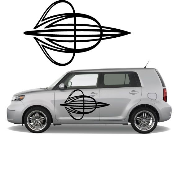 Vehicle Pinstripe Vinyl Decal - Car Decal - Wall Decal - MC500