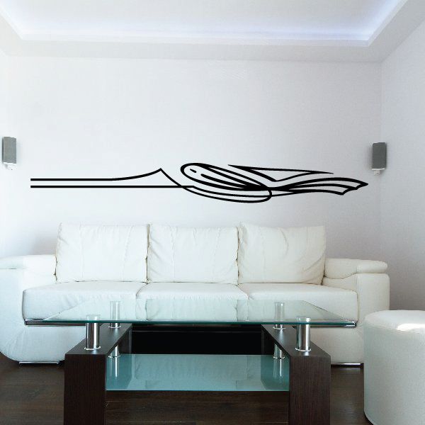 Vehicle Pinstripe Vinyl Decal - Car Decal - Wall Decal - MC753